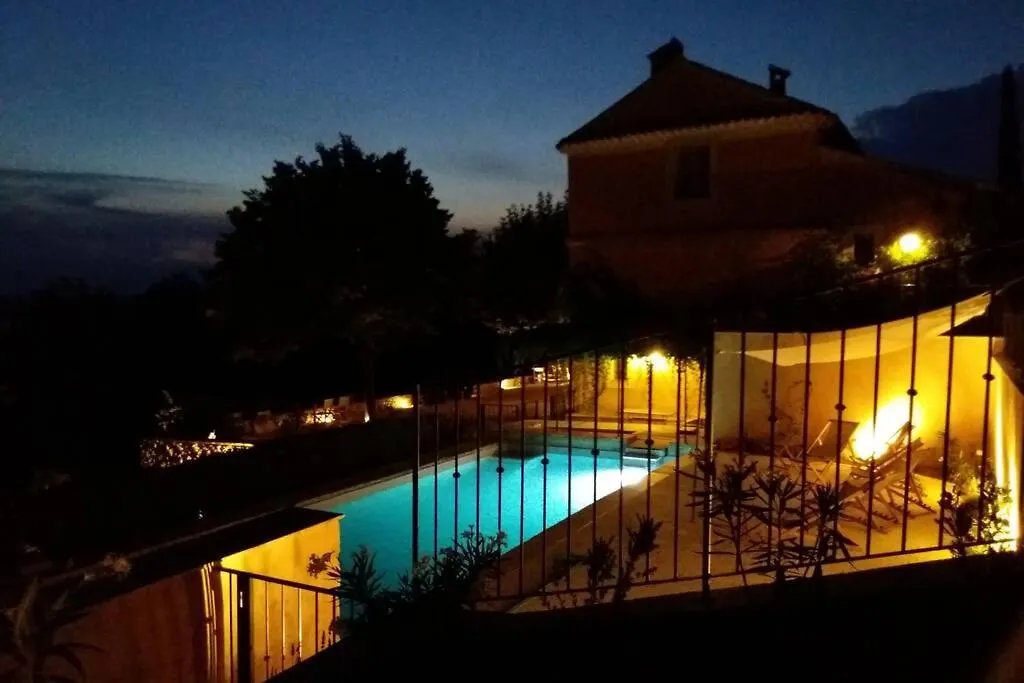 Bastide Au Milieu Des Vignes Et Des Oliviers Aups Villa France